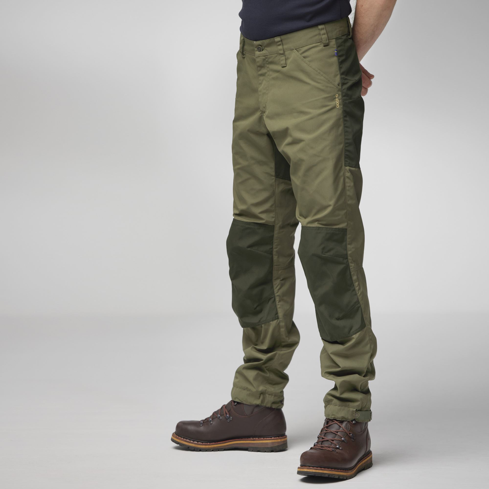 GREENLAND TRAIL TROUSERS Laurel Green-Deep Forest