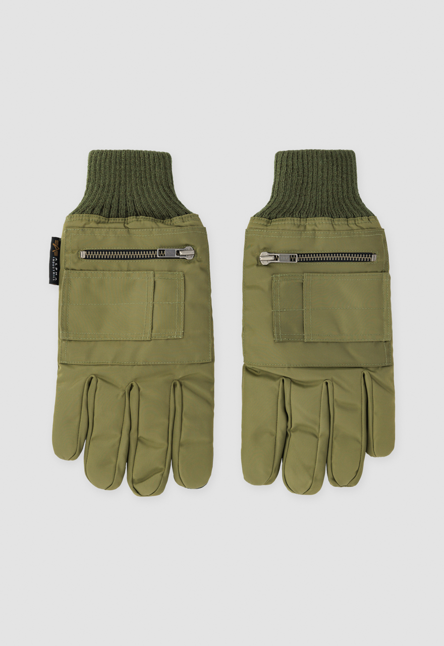 MA-1 Gloves sage green