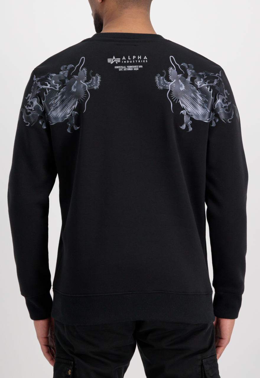 Dragon EMB Sweater black black