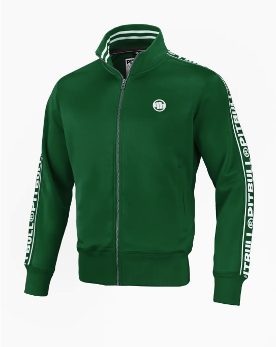 TRACKJACKET TAPE LOGO TERRY GROUP green