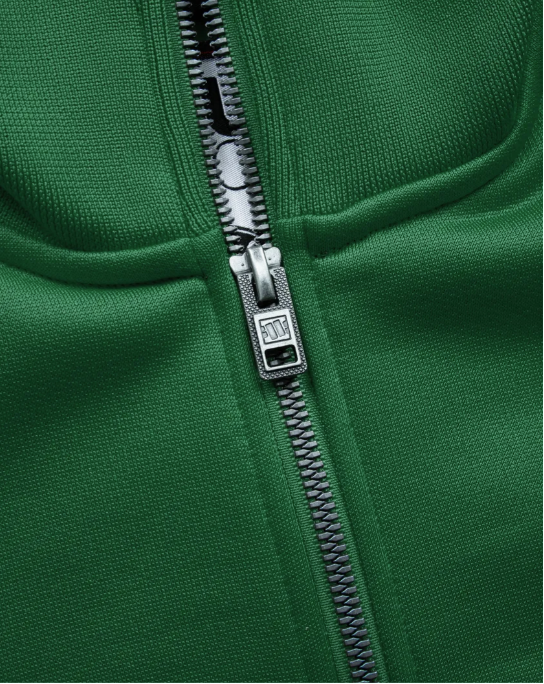 TRACKJACKET TAPE LOGO TERRY GROUP green