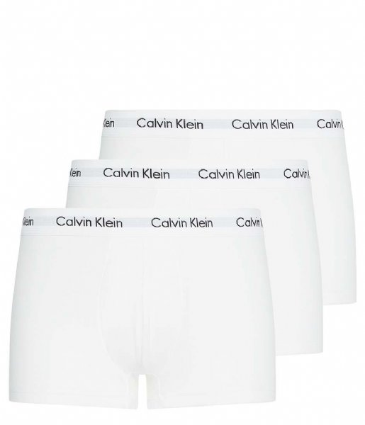 Calvin Klein 3 Pack Low Rise Trunks U2664G-100