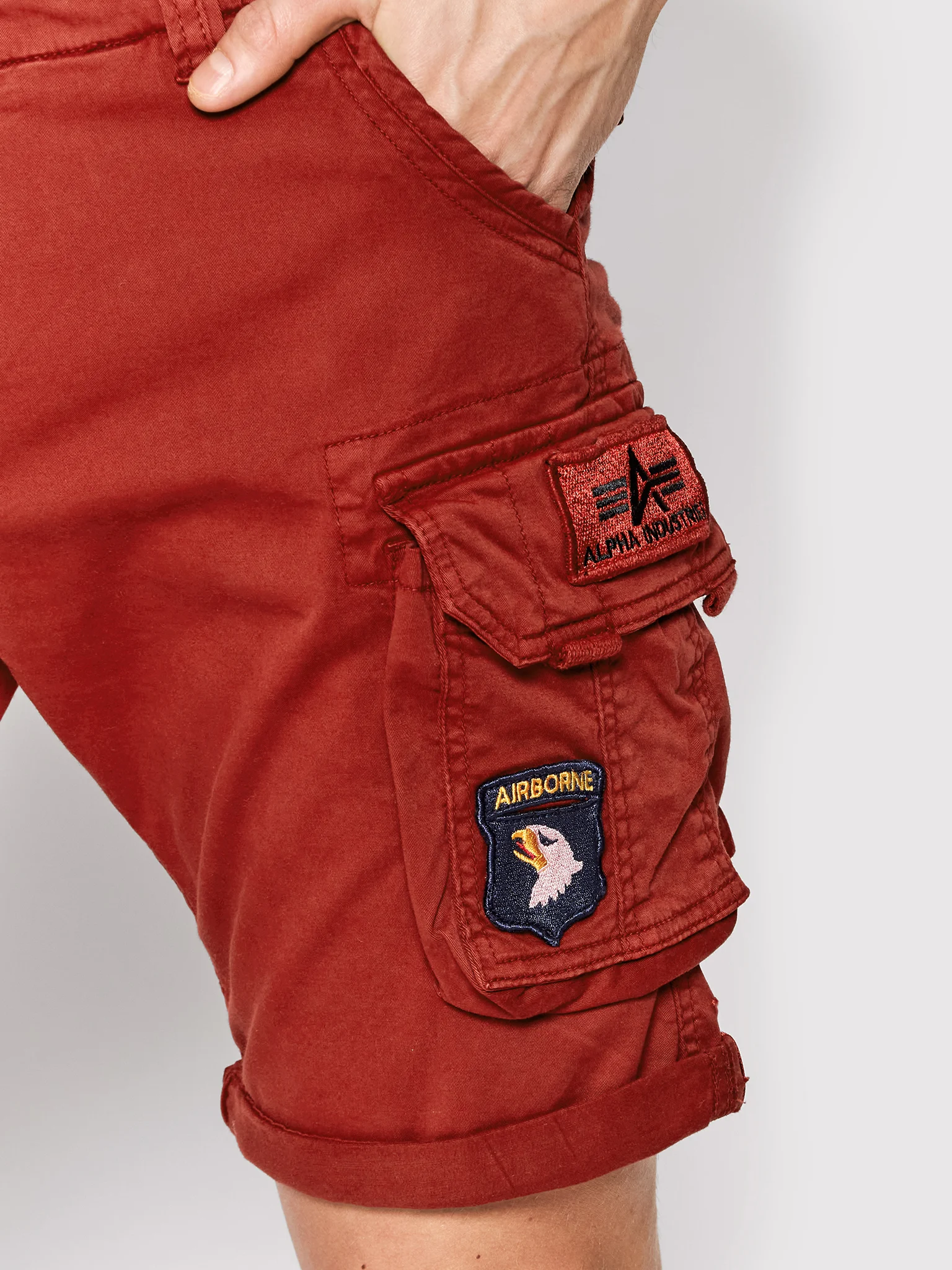 Crew Short Patch rbf red