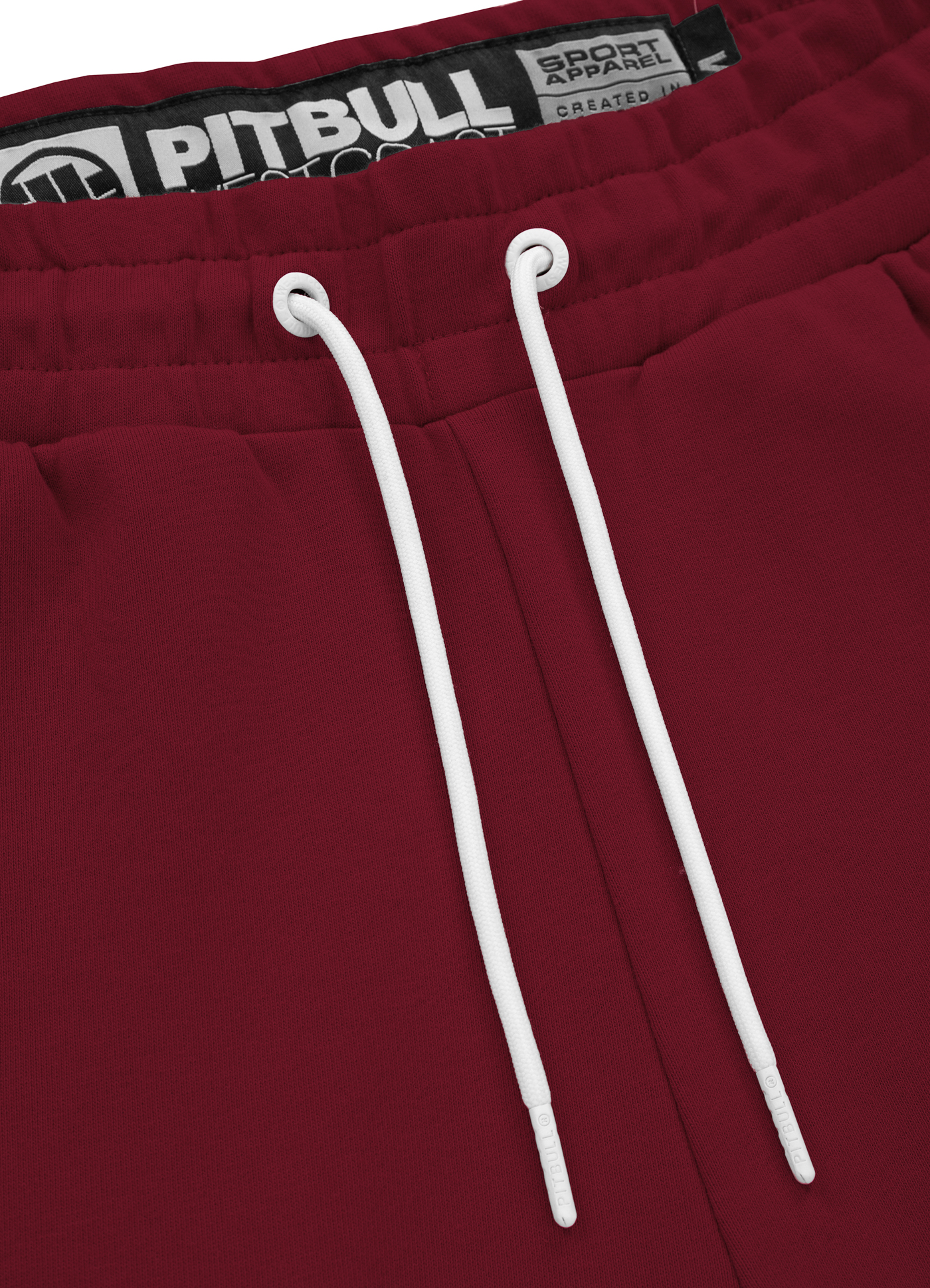 TRACKPANTS SMALL LOGO TERRY GROUP BURGUNDY