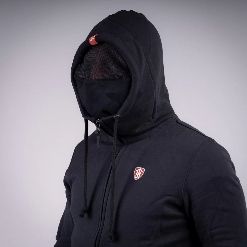 Hooded Zip Drodning Division black