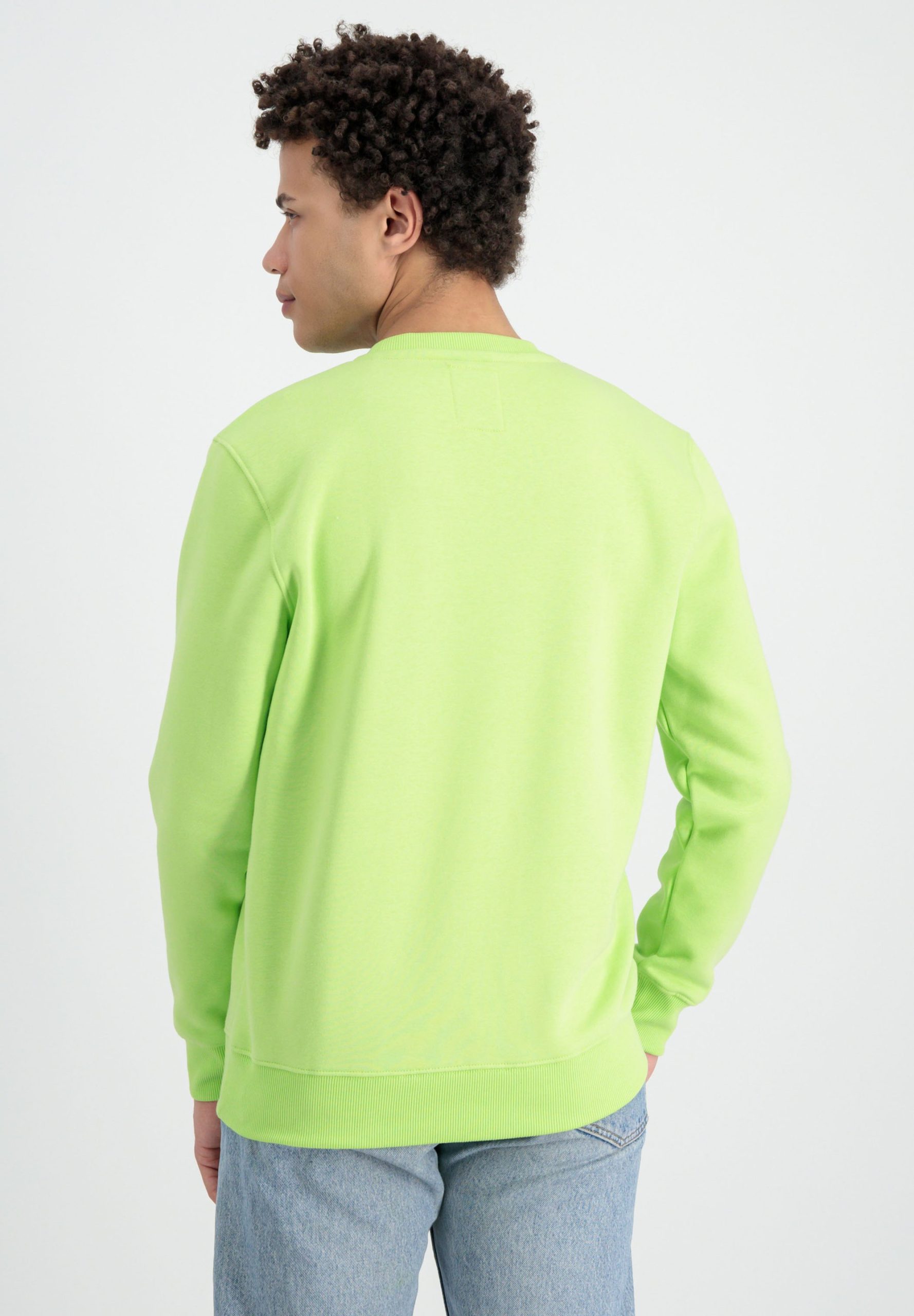 Basic Sweater hornet green