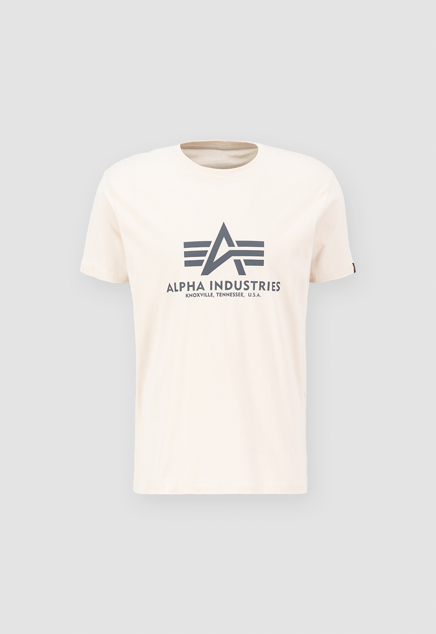 Basic T-Shirt jet stream white