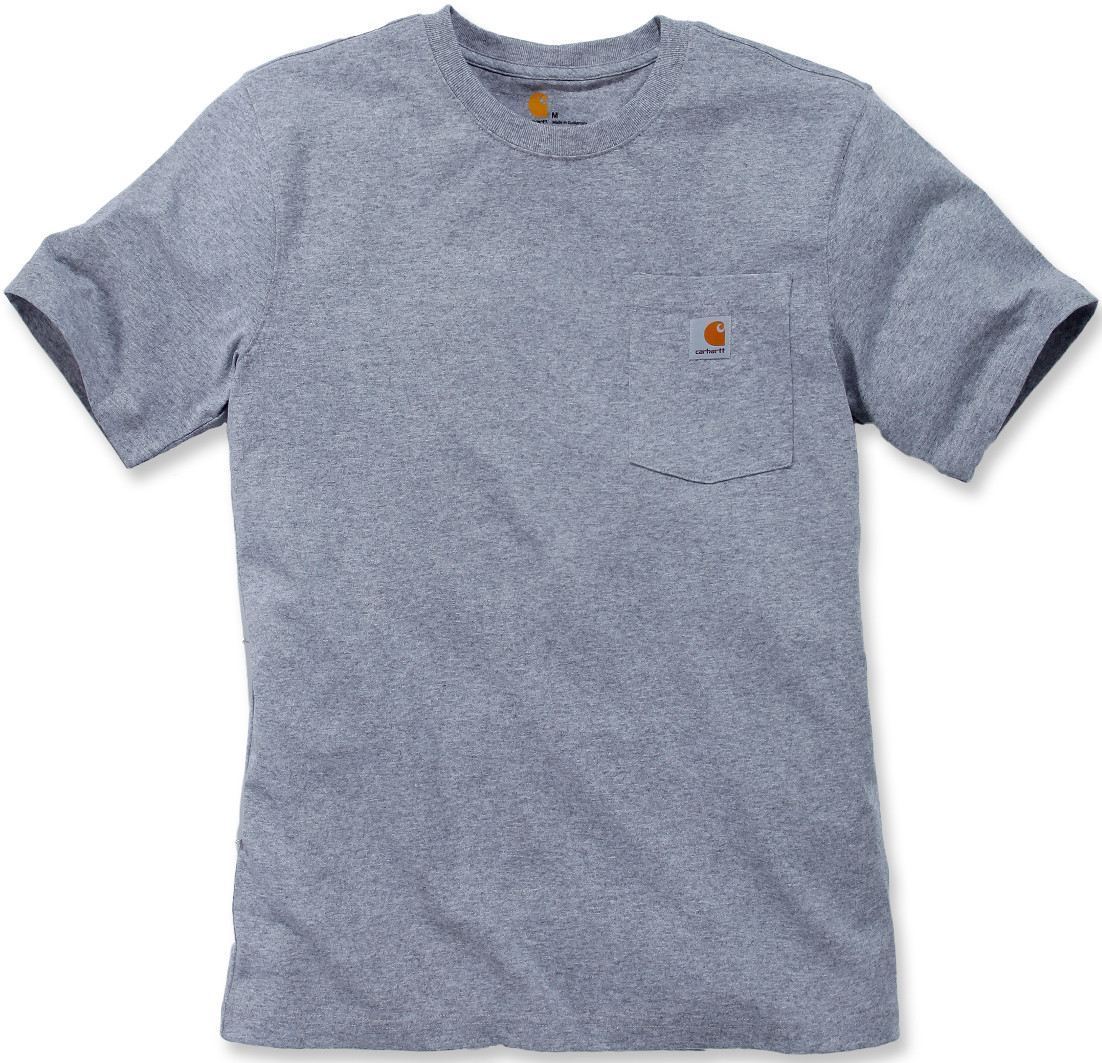 WORKW POCKET T-SHIRT S/S heater grey