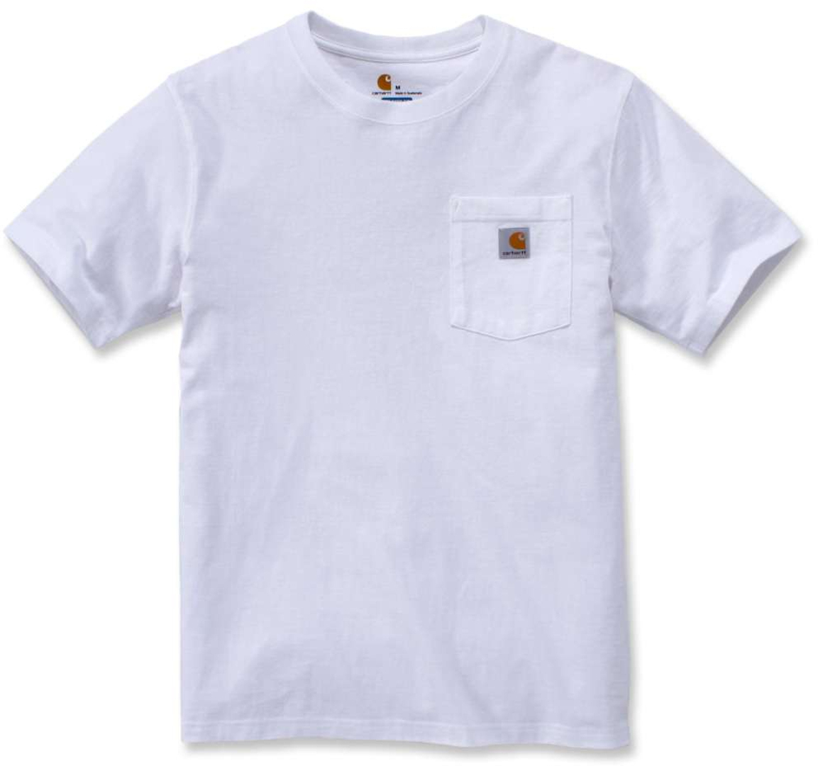 WORKW POCKET T-SHIRT S/S white