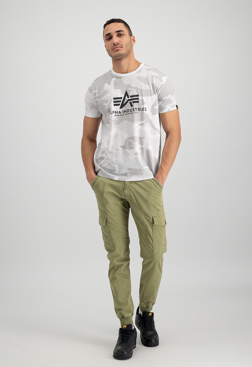 Basic T-Shirt Camo white camo