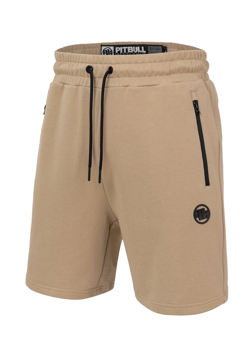 TERRY GROUP TRACK SHORTS SAND