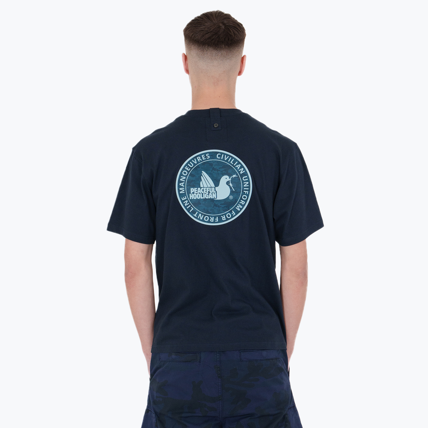 Dpm Civilian Uniform T-Shirt Navy