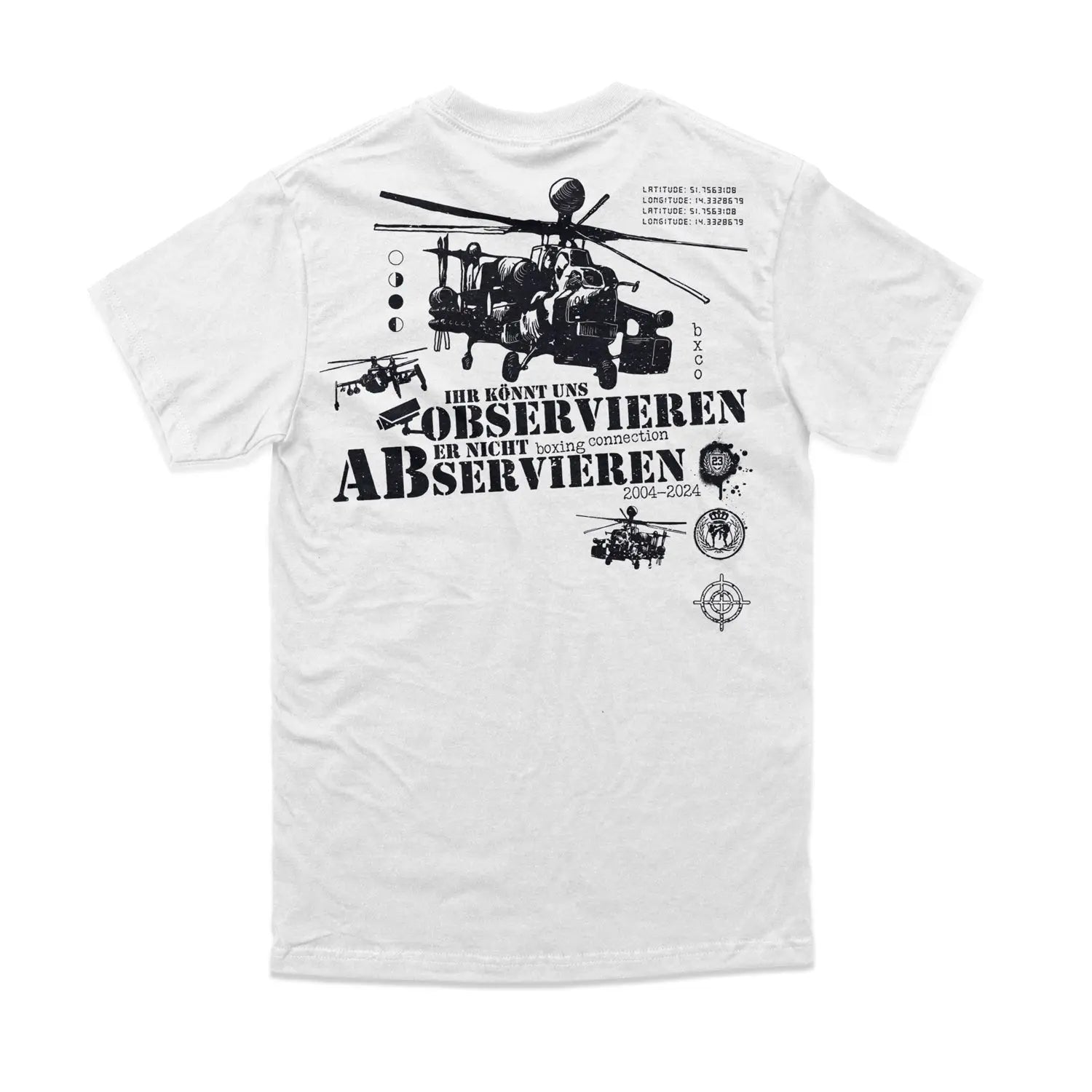 Label 23 T-Shirt Abservieren white