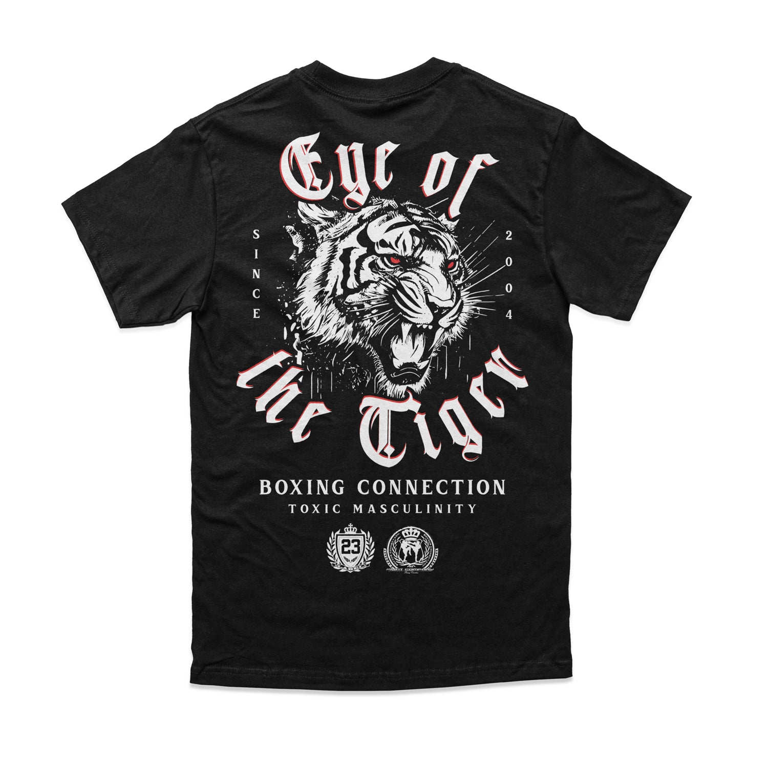Label 23 T-Shirt Eye of the tiger black