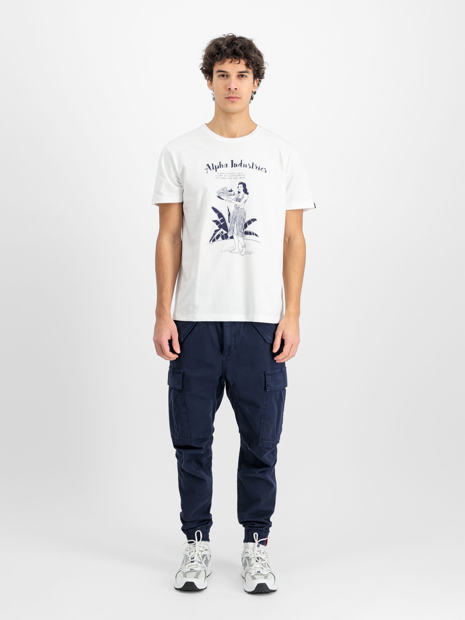 Alpha Hawaii T white