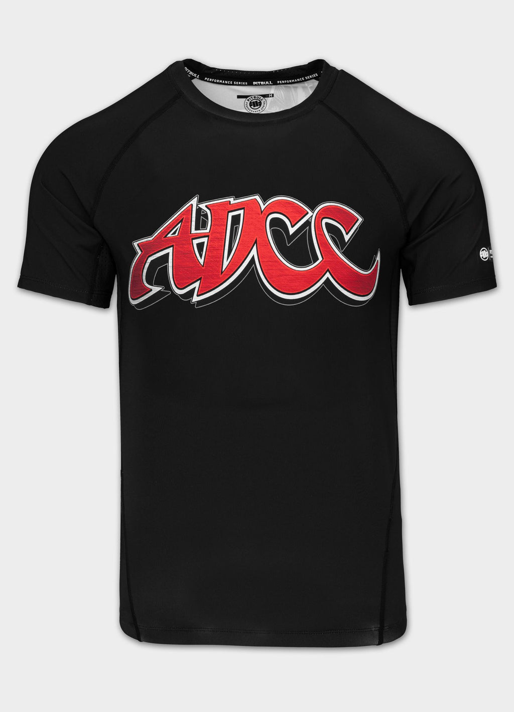RASHGUARD SHORTSLEEVE ADCC BLACK